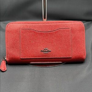 Coach Preloved Great condition burnt orange Women's Wallet